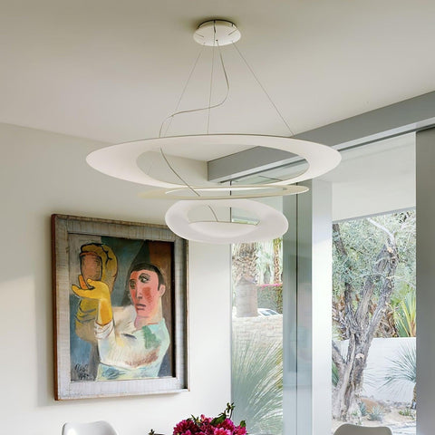 Spiral LED Pendant Light for Dining Room and Living Room Lighting