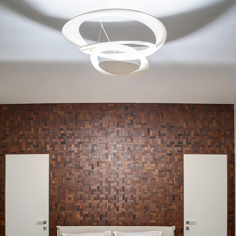Spiral LED Pendant Light for Dining Room and Living Room Lighting