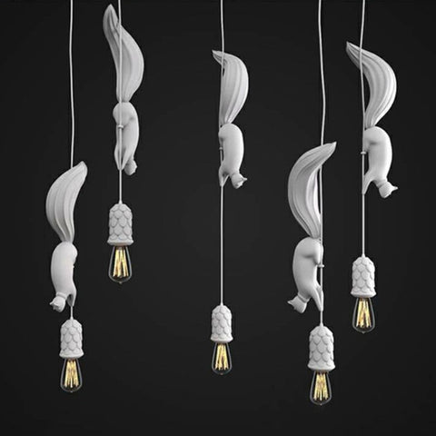 Playful Pendant Light with Sculptural Form