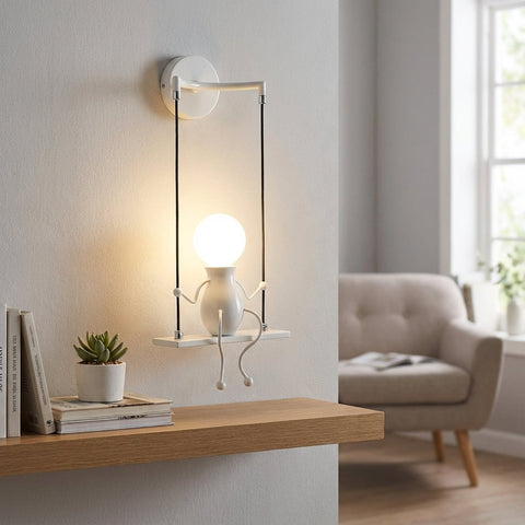 Playful Rocking Table Lamp for Decorative Ambient Lighting
