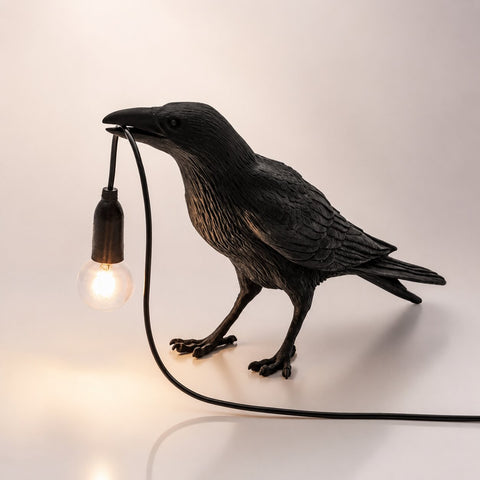 Raven Sculptural Table Lamp