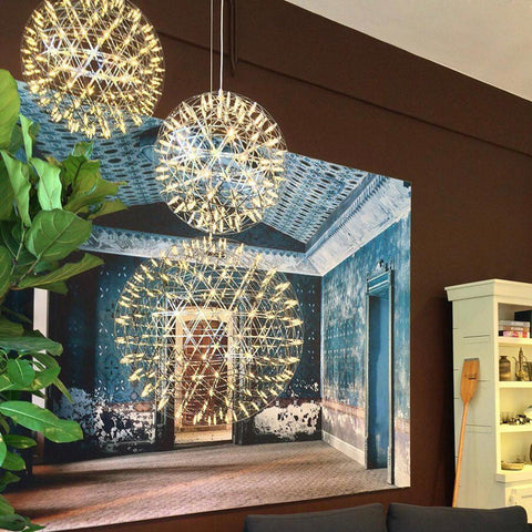 Modern LED Globe Pendant Light for Dining Rooms, Foyers, and Entryways