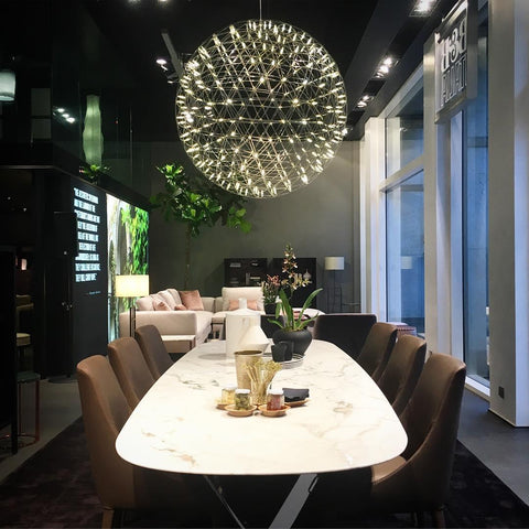 Modern LED Globe Pendant Light for Dining Rooms, Foyers, and Entryways
