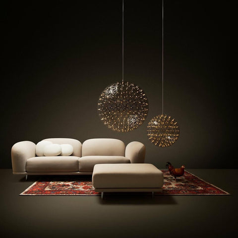 Modern LED Globe Pendant Light for Dining Rooms, Foyers, and Entryways
