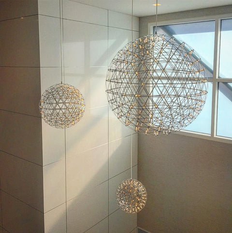 Modern LED Globe Pendant Light for Dining Rooms, Foyers, and Entryways