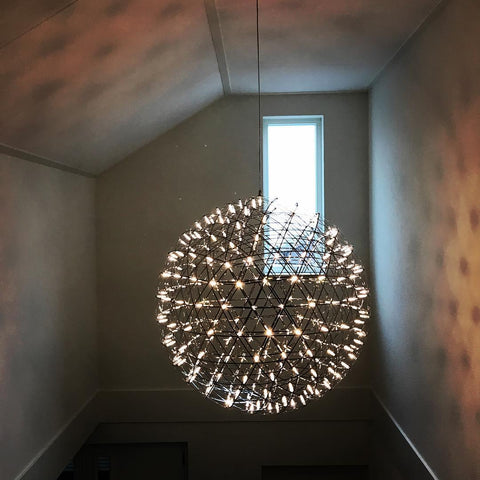 Modern LED Globe Pendant Light for Dining Rooms, Foyers, and Entryways
