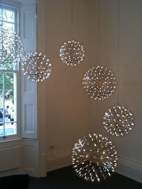 Modern LED Globe Pendant Light for Dining Rooms, Foyers, and Entryways