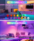 Rechargeable RGB Table Lamp with Remote-Controlled Light — product view