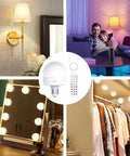 Rechargeable RGB Table Lamp with Remote-Controlled Light — product view