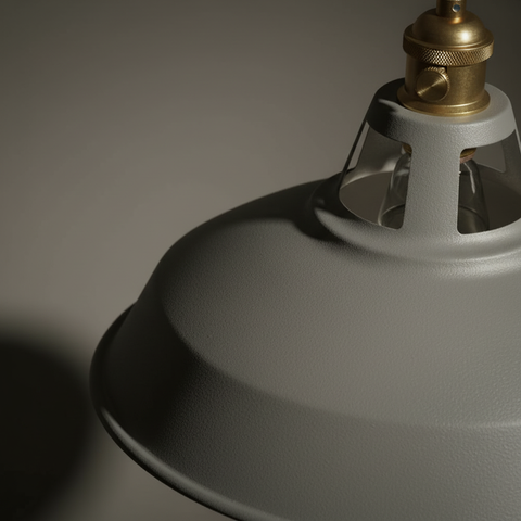 Industrial Metal Pendant Ceiling Light with Retro Hanging Shade and E26 E27 Socket