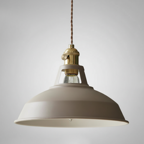 Industrial Metal Pendant Ceiling Light with Retro Hanging Shade and E26 E27 Socket