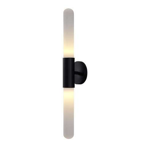 Rippled Glass Wall Sconce