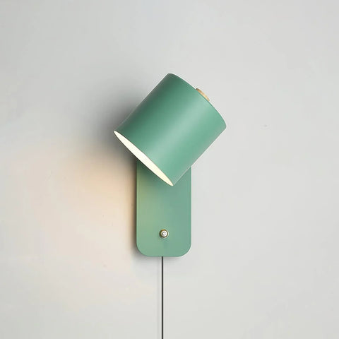 Modern Cylindrical Wall Light with E27 Socket for Ambient Lighting
