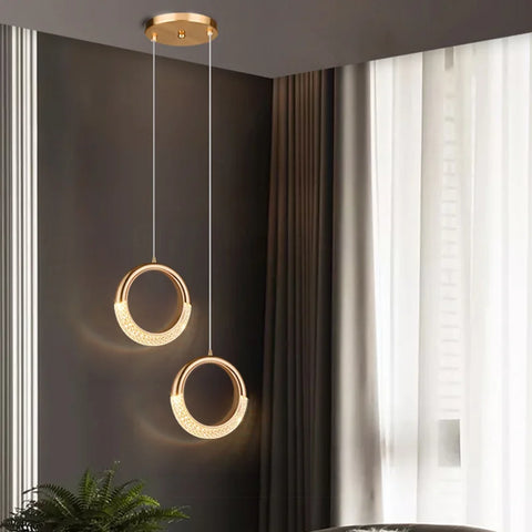 Modern LED Pendant Light in Two Sizes
