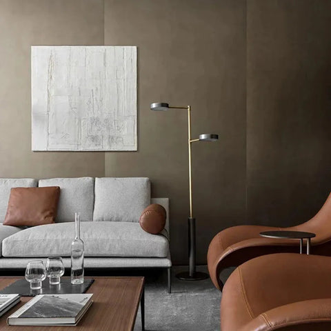 Minimalist Cone Floor Lamp with Tapered Cone Silhouette