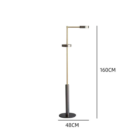 Minimalist Cone Floor Lamp with Tapered Cone Silhouette