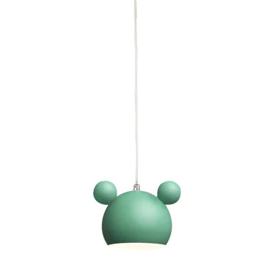 Mickey Pendant Light with Mouse-ear Pendant Silhouette