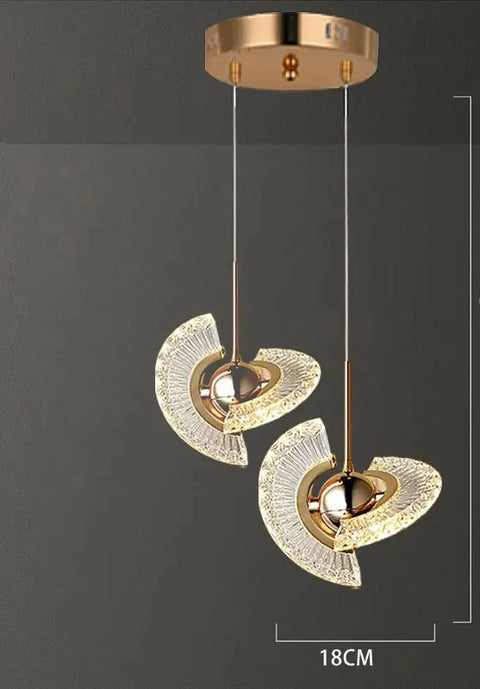 One- or Two-Head LED Pendant Light