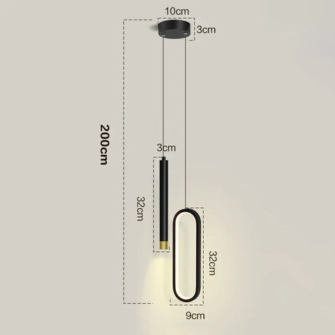 Two-Head Nordic Pendant Light