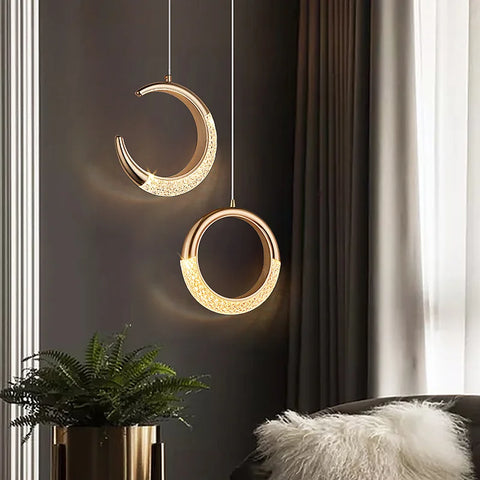 Modern LED Pendant Light in Two Sizes