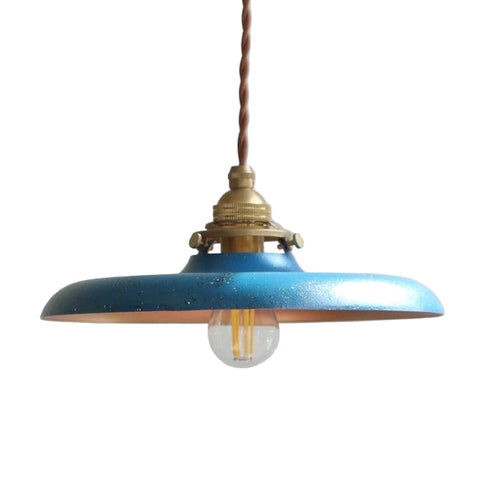 Pendant Light with Industrial Iron Shade