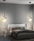 Spiral LED Pendant Light