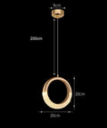Modern LED Pendant Light in Two Sizes