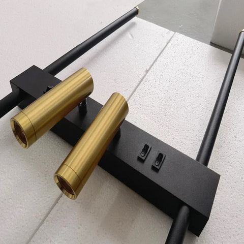 Nordic LED Wall Light with Adjustable Reading Spot for Bedside Use