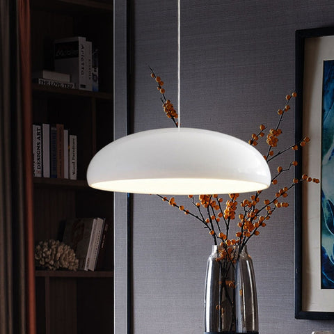 Pendant Light with Italian-Style Metal Shade