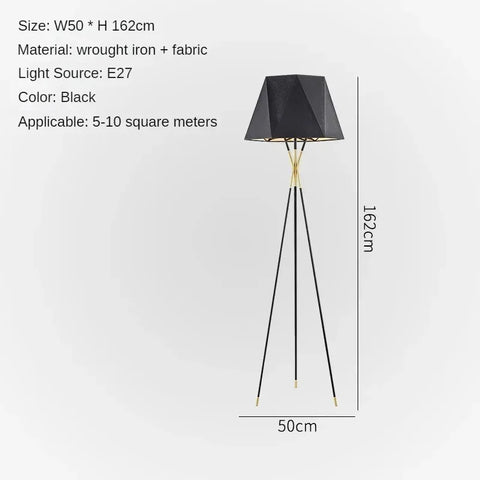 Tripod Ambient Floor Lamp with Tripod with Ambient Shade