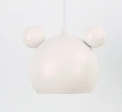 Mickey Pendant Light with Mouse-ear Pendant Silhouette