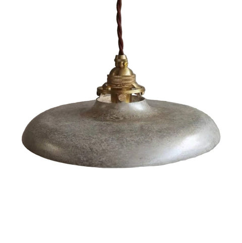 Pendant Light with Industrial Iron Shade