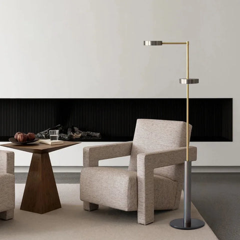 Minimalist Cone Floor Lamp with Tapered Cone Silhouette