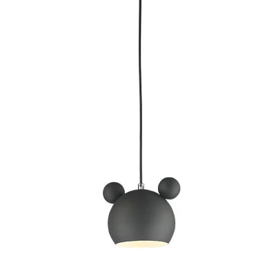Mickey Pendant Light with Mouse-ear Pendant Silhouette