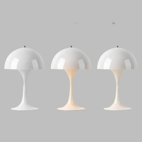 Touch-Dimmable Mushroom Table Lamp