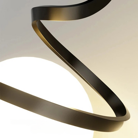 Spiral LED Pendant Light