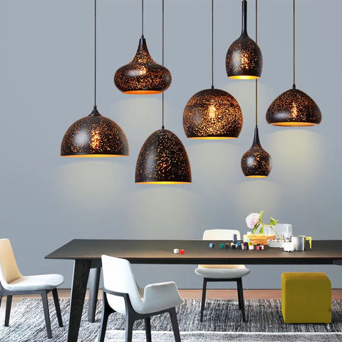 Vintage Iron Pendant Light