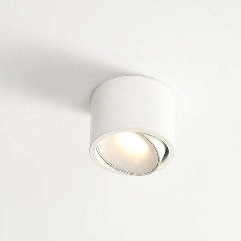 Adjustable Round LED Ceiling Spotlight with Focused Beam for Interiors