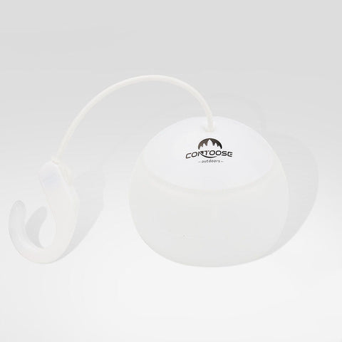 Portable Rechargeable LED Camping Lantern with Hanging Hook for Outdoor Adventures