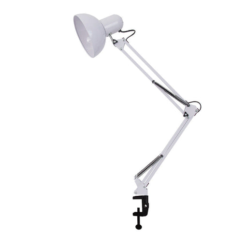 Adjustable Iron Clamp Desk Lamp for Reading and Workspace Lighting