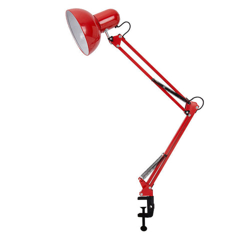 Adjustable Iron Clamp Desk Lamp for Reading and Workspace Lighting