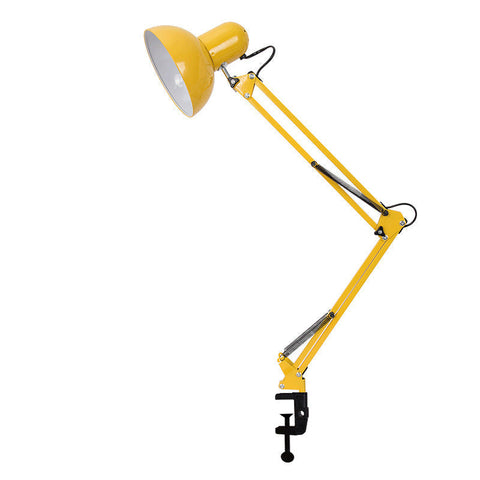Adjustable Iron Clamp Desk Lamp for Reading and Workspace Lighting