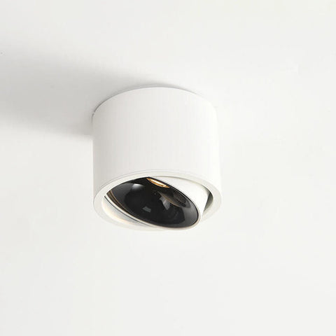 Adjustable Round LED Ceiling Spotlight with Focused Beam for Interiors