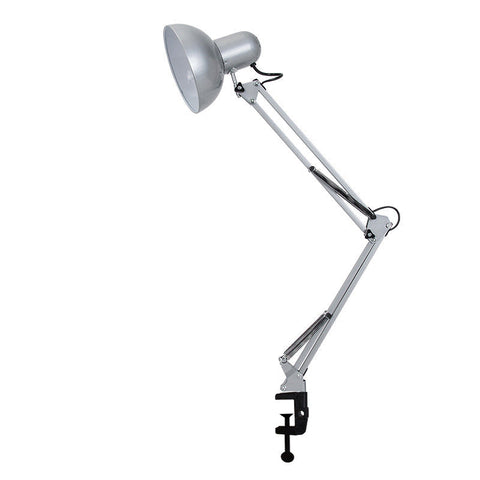 Adjustable Iron Clamp Desk Lamp for Reading and Workspace Lighting