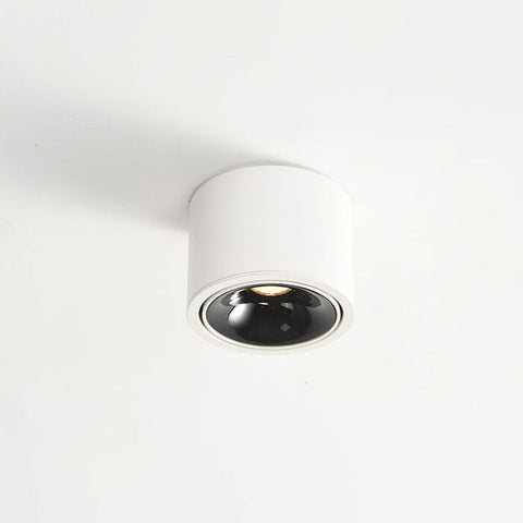 Adjustable Round LED Ceiling Spotlight with Focused Beam for Interiors