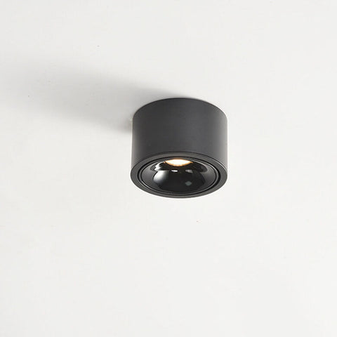 Adjustable Round LED Ceiling Spotlight with Focused Beam for Interiors