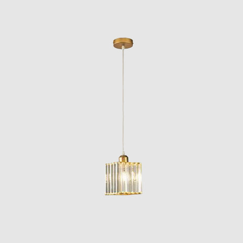 Ribbed Glass Cluster Pendant Light for Dining Tables and Kitchens