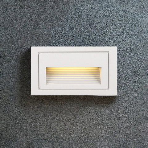 Recessed LED Deck and Step Light for Outdoor Stairs and Pathways