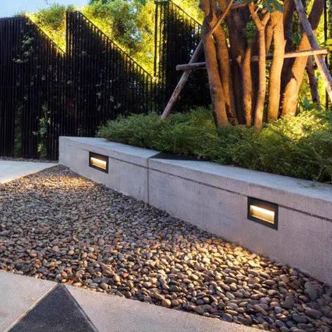 Recessed LED Deck and Step Light for Outdoor Stairs and Pathways