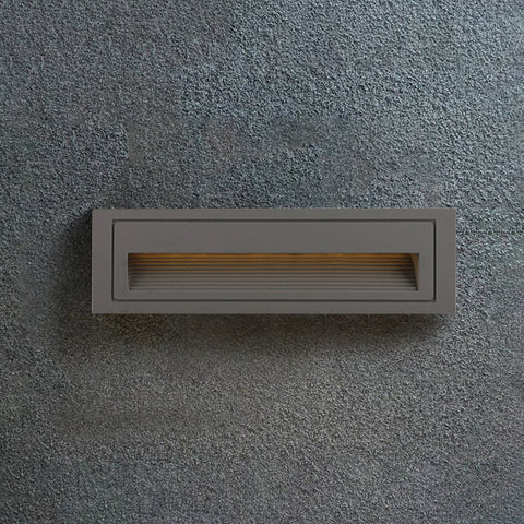 Recessed LED Deck and Step Light for Outdoor Stairs and Pathways